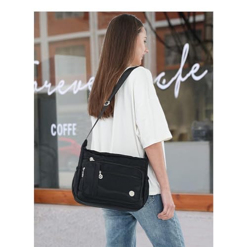 Stylish Women's Multi-Pocket Crossbody Handbag